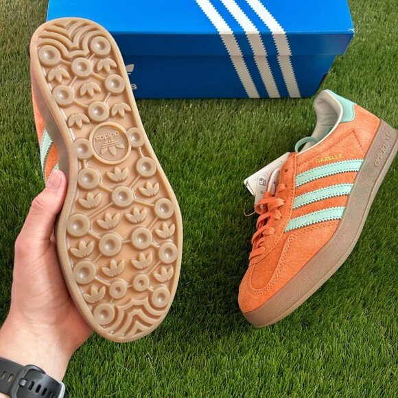 Adidas Gazelle Originals Indoor Easy Orange - Picture 4 of 4